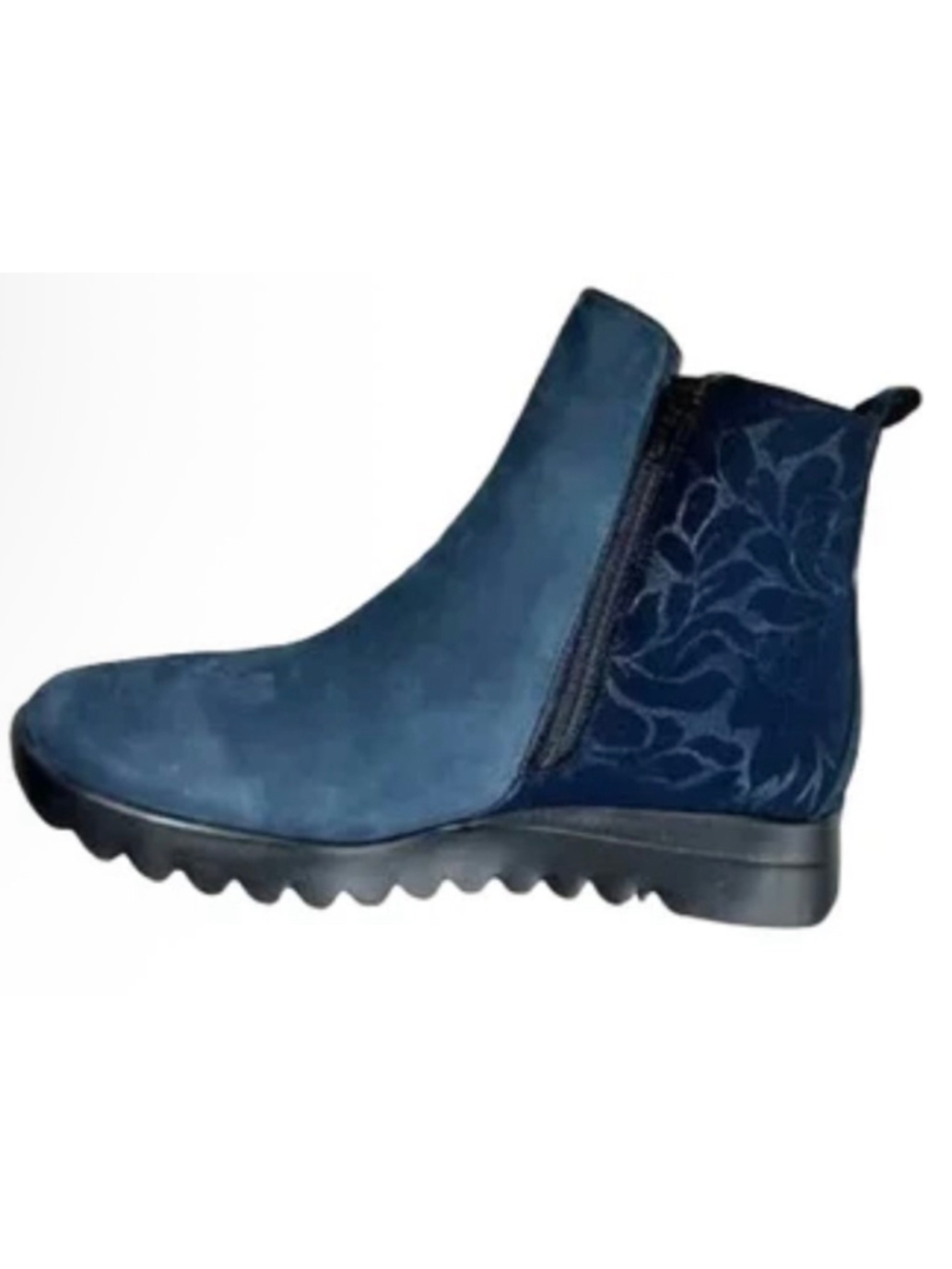 Munro Women's Ashcroft Ankle Boots Navy New! 9